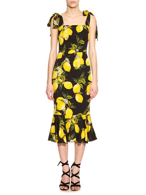 dolce gabbana lemon zest|dolce and gabbana lemon dress.